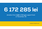A new support for Ukrainian refugees: the maib donation in November amounts 6 172 285 MDL