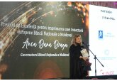 Anca Dragu, guvernatoarea Băncii Naționale a Moldovei, a fost distinsă cu un premiu pentru realizări remarcabile în cadrul Galei Premiilor din România