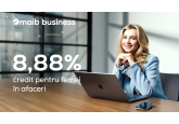 Noi oportunități de la maib pentru antreprenoare! Doar în luna martie, femeile în afaceri pot accesa credite cu rată fixă de doar 8,88% anual.