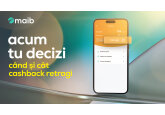  Un nou beneficiu maib gama: acum tu decizi când și ce cashback retragi
