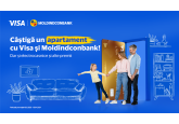 Moldindconbank și Visa îți oferă șansa să câștigi un apartament în Chișinău. Ce trebuie să faci