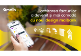 Achită-ți utilitățile mai simplu și comod! Aplicația maibank are o nouă interfață de achitare a facturilor 