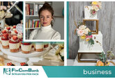 Antreprenoarea și clienta FinComBank, Ecaterina Colibaba, și o poveste dulce a patiseriei Vanilla Bloom