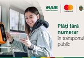 Mastercard și Moldova Agroindbank implementează primul proiect din Moldova de plăți fără numerar în transportul public
