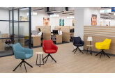 A homelike atmosphere: &quot;Constantin Tănase&quot; branch, renovated according to the updated brand identity