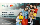 Sărbătorește acasă cu maib și Mastercard