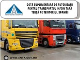 Transportatorii moldoveni vor primi o cotă suplimentară pentru cursele internaționale către Spania