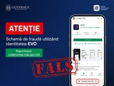 Agenția de Guvernare Electronică a avertizat cu privire la o nouă schemă de înșelătorie online care utilizează o versiune malicioasă a aplicației EVO