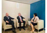 Natalia Gavrilita discussed with the management of Siemens Energy aspects of Moldova&#039;s energy security and diversification of energy sources.