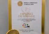 Fundația pentru Educație Financiară „OK” a fost decernată cu Medalia de Aur la Gala Businessului Moldovenesc 2021