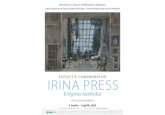 Muzeul Național de Artă al Moldovei inaugurează expoziția comemorativă de artă scenografică „Irina Press - enigma teatrului” joi, 3 martie la ora 16:00 
