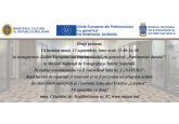 Zilele Europene ale Patrimoniului, cu genericul Patrimoniul durabil (19-25 septembrie 2022), în cadrul Muzeului Național de Etnografie și Istorie Naturală