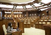 În Parlament a eșuat tentativa de desemnare a noului guvern, propus de candidatul Igor Grosu.