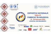 Cea de-a 20-a ediție a Expoziției Naționale &quot;Fabricat în Moldova&quot; se va desfășura în perioada 1 - 5 februarie la Moldexpo.