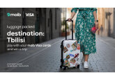 Luggage packed! Destination: Tbilisi! Pay with your Visa cards from maib and win an unforgettable trip