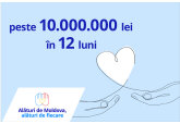 „Alături de Moldova, Alături de fiecare” – o campanie socială de peste ZECE MILIOANE DE LEI