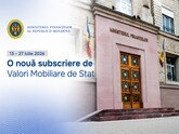 Ministerul Finanțelor a anunțat lansarea unei noi runde de subscriere a titlurilor de stat de către persoanele fizice, în perioada 13-27 iulie, prin intermediul platformei eVMS.md