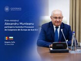 Prim-ministrul Alexandru Munteanu participă la summitul privind cooperarea în Europa de Sud-Est (SEECP), care are loc miercuri la Sofia