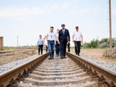 Pe tronsonul feroviar Cantemir-Fălciu continuă lucrările de reabilitare a legăturii feroviare între Moldova și România
