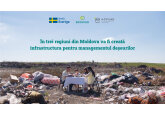 An integrated waste management system will be implemented in 3 regions of Moldova by 2028