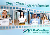 Surprize pentru toți Clienții FinComBank în cadrul campaniei „Clientul mulțumit”