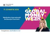 The National Bank of Moldova (NBM) will organize a week of financial education for young people and children in a new format