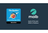 Maib is named Bank of the Year 2021 in Moldova by The Banker Magazine