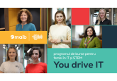 Maib în parteneriat cu UTM lansează în premieră Programul de Burse „You drive IT”, promovând incluziunea și egalitatea de gen