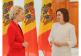 Gazprom&#039;s decision to cut gas supplies to Moldova by 50% is a political and not a commercial one, Maia Sandu said. 