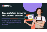 În 3 luni de la lansarea sistemului de plăți instant MIA for Business, peste 700 de comercianți au activat noua metodă de plată 