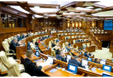 Parlamentul Republicii Moldova a adoptat în prima lectură rectificări la bugetul de stat pentru anul 2024, reducând deficitul acestuia cu 1,67 miliarde (-10%) - până la 15 miliarde 104,3 milioane lei 