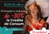 Luna îndrăgostiților îți aduce reduceri de până la -30% la Express Credit de la FinComBank