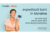 Transferă bani în Ucraina prin Ria Money Transfer și ai comision doar $1 / €1 per tranzacție 