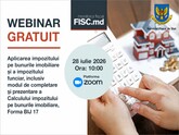 The State Tax Service will host a free webinar on property tax and how to fill out Form BIJ 17
