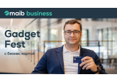 Оплачивайте покупки картой maib business и получайте призы на «maib Gadget Fest»