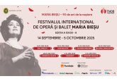 Festivalul Internațional de Operă și Balet „Maria Bieșu” – Ediția a XXXIII-a 14 septembrie – 5 octombrie 2025