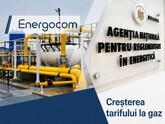 ANRE plans to increase the gas tariff for residential consumers by 40.7% – from 13.35 to 18.79 lei per 1,000 cubic meters excluding VAT (from 14.42 to 20.29 lei including 8% VAT)