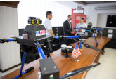 USAID donated a batch of 10 drones worth $1 million to Moldelectrica to fly over and check the performance of high-voltage overhead power lines.