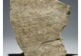 Cum se făcea prezenţa în Egiptul Antic? Un ostracon vechi de peste 3.000 de ani arată motivele pentru care muncitorii lipseau de la lucru 