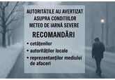 Autoritățile din Moldova au avertizat asupra condițiilor meteorologice nefavorabile și au dat recomandări cetățenilor, autorităților locale și reprezentanților mediului de afaceri