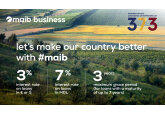Let’s make our country better with #maib. 