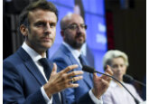 EU leaders grant Moldova and Ukraine candidate status for EU membership.