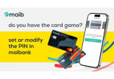 New at maib: set and change your PIN code online quickly and easily through maibank for the gama card