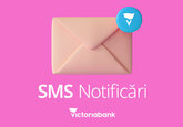 Înregistrează-te online, la serviciul SMS Notificări de la Victoriabank
