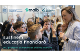 Maib sprijină educația financiară prin investiții pe termen lung în formarea profesorilor și a elevilor din școlile model din țară