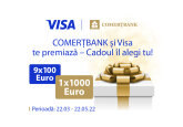 ,,COMERȚBANK și Visa te premiază – cadoul îl alegi tu”