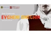 Opera "Evgheni Oneghin"