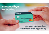 Say goodbye to waiting: Get your personalized card from maib right away