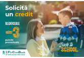 FinComBank: Pregătește-ți copilul de școală cu o reducere de -3 puncte procentuale la creditele de consum