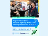 Startup-urile tehnologice vor putea primi până la 2 milioane de lei în cadrul programului național de sprijin 